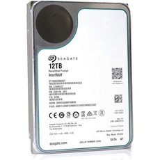 Seagate 씨게이트 아이언울프 NAS 7200RPM 내장 SATA 하드 드라이브 12TB 6Gb s 3.5인치 ST12000VN0007 Renewed Q929021 - 아이언울프12tb