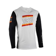 Leatt Jersey MTB Enduro 4.0 성인 화이트., 화이트