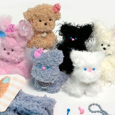 나만의 모루 인형 만들기키트 6종1세트 키링 재료, 3000나만의모루인형만들기키트 6종1세트