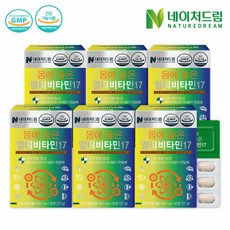 네이처드림 멀티비타민
  네이처드림 멀티비타민17 900mg x 30정 x 6박스 6개 30개 