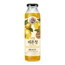 백설 리얼 레몬청 310ml, 1개