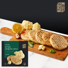 [하루정닭] 콜리플라워 닭가슴살 스테이크 100g 5팩 + 닭가슴살 큐브 100g 5팩, 하루정닭, 오리지널 스테이크 100g x 5팩, 오리지널 큐브 100g x 5팩