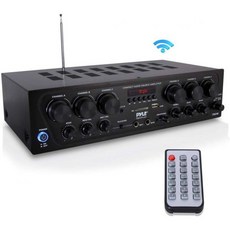 Pyle PTA62BT 750W 6채널 블루투스 홈 오디오 앰프리시버 포함, Pyle PTA62BT 750W 6채널 블루투스 홈 오
