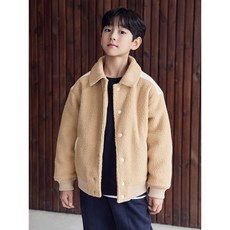 (백화점 정품)탑텐키즈 23년 FW (아동) 에코 덤블보아 바시티 자켓 MKD4TC3002