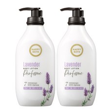 해피바스 데일리 퍼퓸 바디로션 라벤더 450g 2개, 450ml