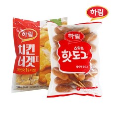 하림 치킨너겟(2)1kg+하림 핫도그1kg, 1개
