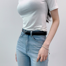 라라홀릭 여성용 베이직 가죽 벨트 라홀릭 여성용 베이직 가죽 벨트