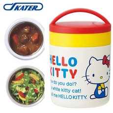 가람창업 / 스케이터 헬로키티 70년대 초경량 콤팩트 스텐레스 보온보냉 죽통 300ml, 본상품