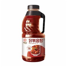 CJ제일제당 백설 닭볶음탕 양념 2.1kg x6개 한박스, 단품