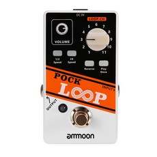 Ammoon POCK LOOP Looper 기타 이펙트 페달 11 루퍼 페달 루프 일렉트릭 기타 페달 리버스 트루 바이 패스 기타 액세서리