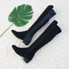 굽없는롱부츠