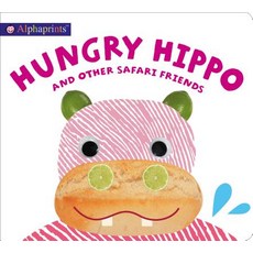 Alphaprints: Hungry Hippo and Other Safari Animals Board Books, Priddy Books