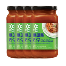 토마토 라구 파스타소스 375g x4개, 4개