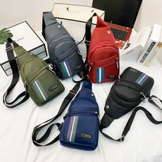 2021 새로운 남성 가슴 패키지 단일 어깨 그의 단일 어깨 가방 기관차 레저 여성 레저 가슴 패키지