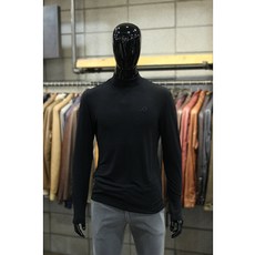 빠니깔레 소프트스판 반폴라티 7COLOR 슬림핏 자수터틀넥티 d-atee64