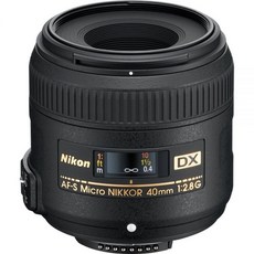 Nikon 니콘 AF-SDX Micro-NIKKOR 40mm f/2.니콘 DSLR 카메라용 8G 클로즈업 렌즈, 블랙입니다. 미국직구