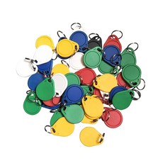 10PCS RFID 프로그래밍 가능 스마트 태그 T5577125khz 재기록 가능 키 Number3 Keyfobs for Access Control