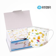 [유한킴벌리] 황사 미세먼지 일회용 어린이마스크-36매(1BOX) 랜덤발송, 1개, 어린이마스크_랜덤발송 36매