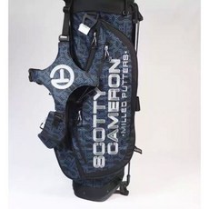 새로운 가슴 골프 가방 초경량 방수 나일론 편리한 남성 카메론 스탠드 가방 골프 삼각대 가방, 파란색 줄무늬