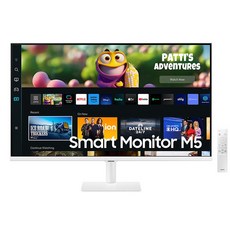 삼성 스마트모니터 M5 S32CM500 유튜브 넷플릭스 OTT 무선 덱스 DeX 미러링 오피스365 웹캠호환 IoT SmartThings