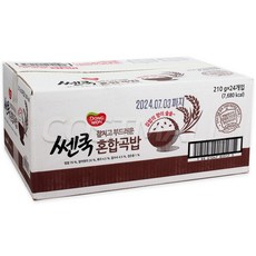 동원 쎈쿡 혼합곡밥 210g x 24개 즉석밥 잡곡밥 코스트코