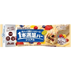아사히 그룹 식품 1개 만족 바 시리얼바 시리얼 화이트 9개