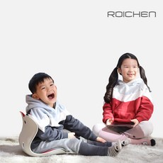 로이첸 체어 자세교정의자 허리보호의자 바른자세교정의자 남성:블랙 여성:레드 키즈:레드, 키즈용(레드)