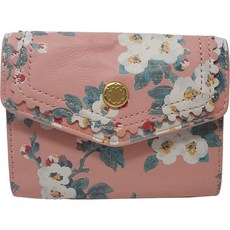 영국 캐스키드슨 지갑 Cath Kidston Small Mayfield Blossom Wallet in Pink Leather 255395, 1개