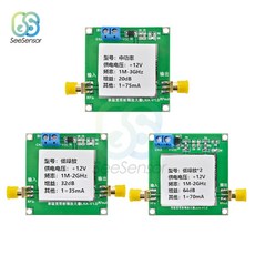 LNA RF 광대역 저소음 증폭기 모듈 UHF HF HF VHF 1-3000MHz 2.4GHz 20dB 0.01-2000MHz 2Ghz 32dB 0.1-2GHz 64dB
