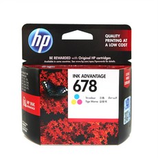 HP 678 잉크, 칼라, 1개