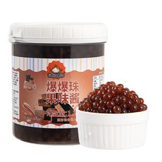 타카오펄 1.2kg 과일맛 밀크티펄 빙수 팝핑보바 버블티펄 칼라 토핑 딸기펄 음료 화이트펄, 흑설탕펄, 1개, 1개입