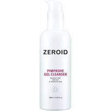지성&트러블 피부를 위한 ZEROID Pimprove Gel Cleanser Balanced Care (180 mL): 뷰티, 1