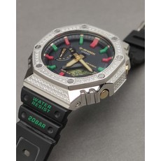 지샥 G-SHOCK GA-2100 지얄오크 메탈 커스텀 AP 커스텀 베젤 밴드