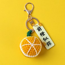 뜨개질가방고리단추