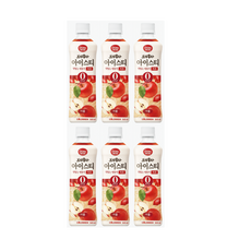 동원 보성홍차 아이스티 제로 애플 500mL, 6개