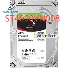 씨게이트 언울프 NAS 하드 드라이브 ST4000VN008 4TB 3. 5인치 SATA3 - 4테라하드