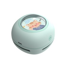 돌아라 다용도 사무실 충전식 책상 청소기 무선 미니 2단 조절, 그린