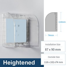 투명콘센트덮개방수콘센트가리개콘센트커버
