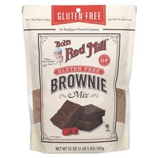 Bob's Red Mill 브라우니 믹스 글루텐 무함유 595g(21oz), Bob's Red Mill 브라우니 믹..., 595g, 1개