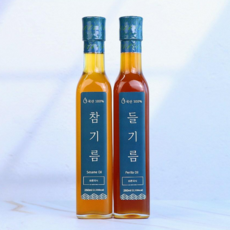 국산 참기름260ml+들기름260ml 저온압착 [바른곡식], 2개입, 260ml