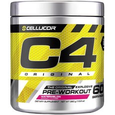 Cellucor C4 부스터 오리지널 헬스 프리워크아웃 체리 라임에이드 60 서빙 390 g, 1개, 390g