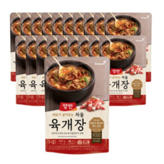 양반 차돌 육개장, 460g, 10개