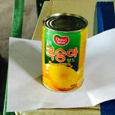 황도캔 동원 2절 400G 원터치