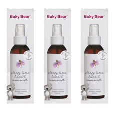 유키 베어 Euky Bear 슬리피 타임 린넨 룸 미스트 라벤더 125Ml 3개