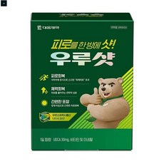 대웅제약 우루샷 피로회복 멀티 비타민 UDCA 포함, 30정, 2개