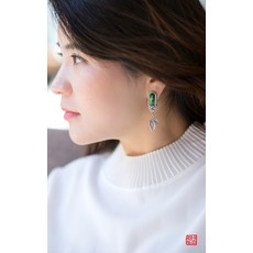 비취귀걸이원석