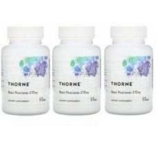 ThorneResearch basic nutrients 2-day 비타민 60캡슐, 60개입, 3개