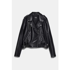 ZARA 3427003 자라 가죽 재킷 코트 레이디 03427003800