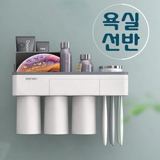 블루스타 칫솔걸이 욕실수납홀더 2구, 욕실수납2구(핑크), 1개