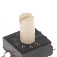 RM3HAF-10 로터리 다이얼 스위치 핸들 포함 10 0-9 코딩 패치 33 1PC, 1개